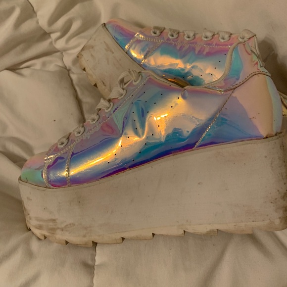 angelic lala platform sneakers